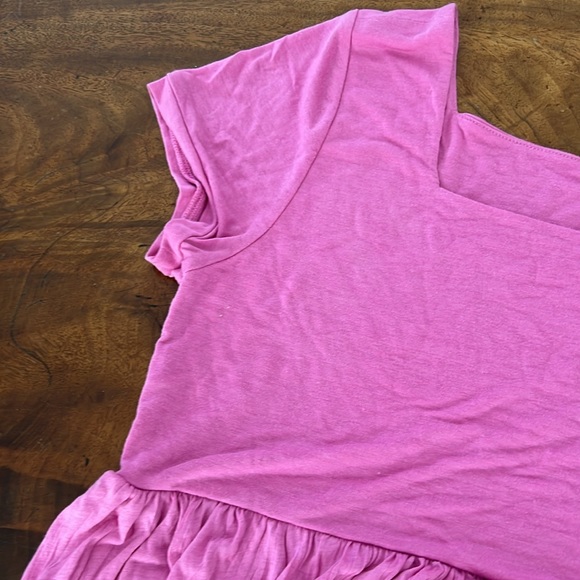 Gap Marernity Pink tee top.  size Large L - Picture 4 of 4